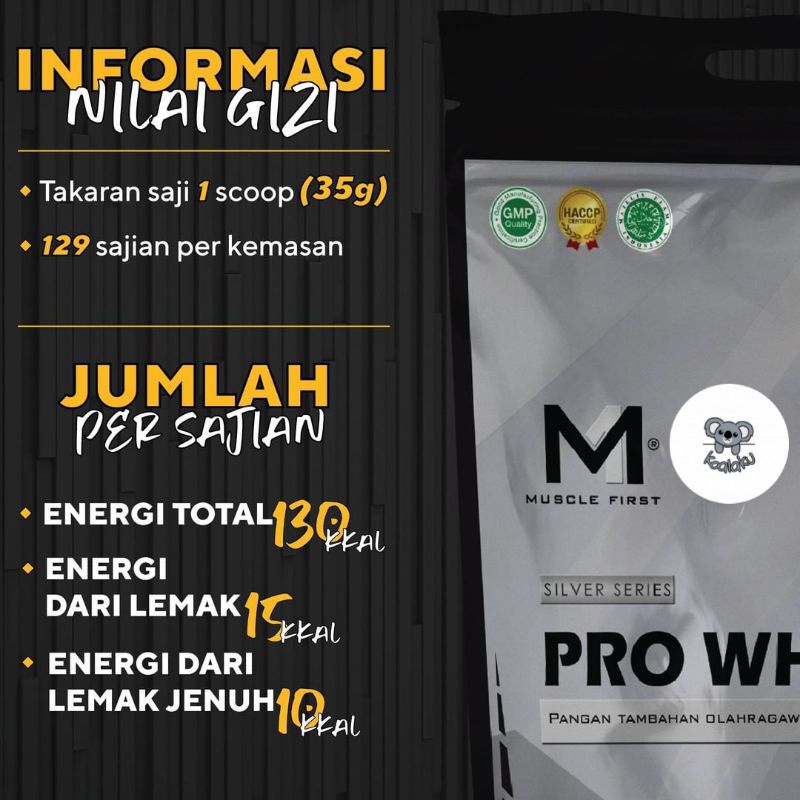 M1 Muscle First Pro Whey 100 10 lbs 10lbs 4.5 kg Susu Whey Protein Diet