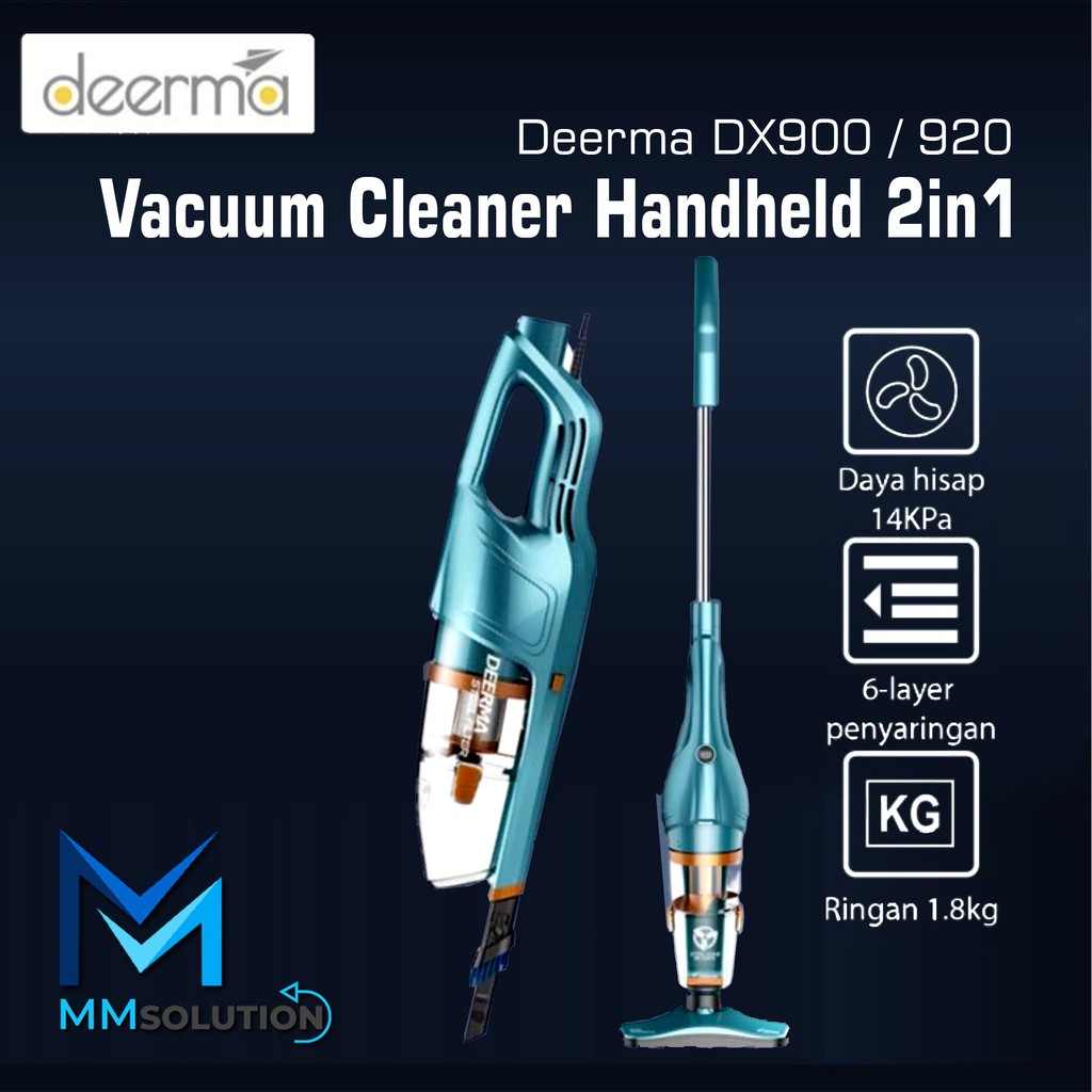 Deerma DX900 / DX920 Penyedot Debu 2-in-1 Handheld Vacuum Cleaner