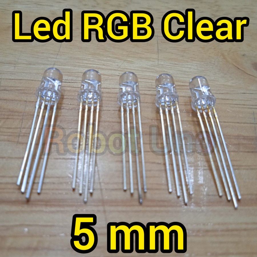 Jual Led Rgb Common Anoda P Pin Mm Shopee Indonesia