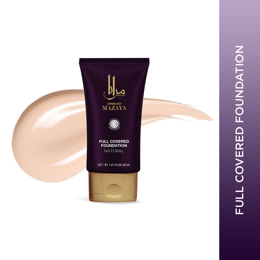 [Chossa.id] Mazaya Full Covered Foundation 30ml