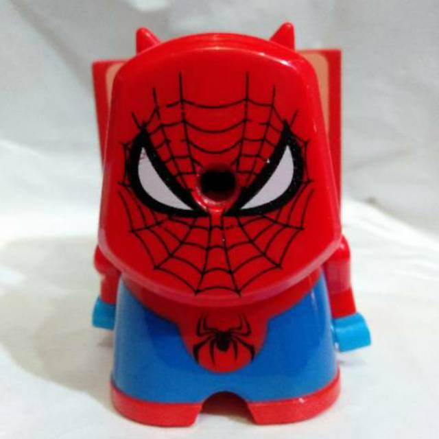 

Rautan pensil Sharpener Super Hero Captain America, Ironman, Batman, Spiderman