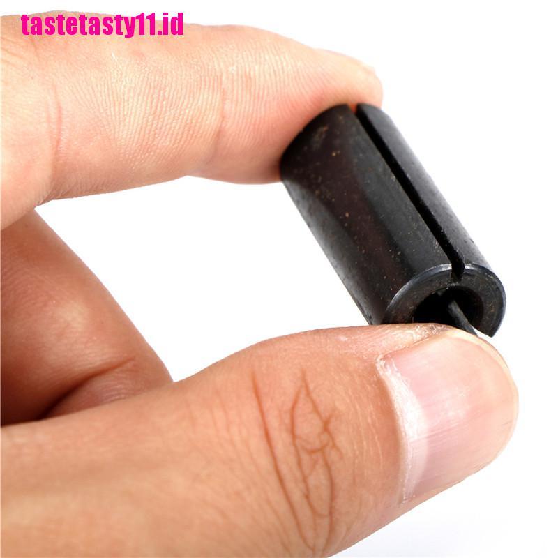 (TTID) Router Collet Reduction Bahan Carbon Steel Warna Hitam Ukuran 1 / 2 &quot;Ke 1 / 4&quot;
