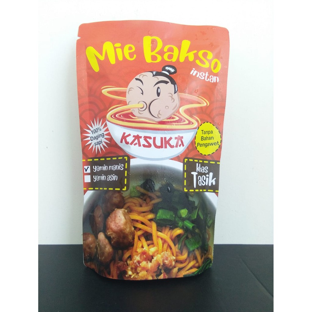 Jual Mie Bakso Yamin Instan Kasuka Khas Tasik Indonesia Shopee Indonesia