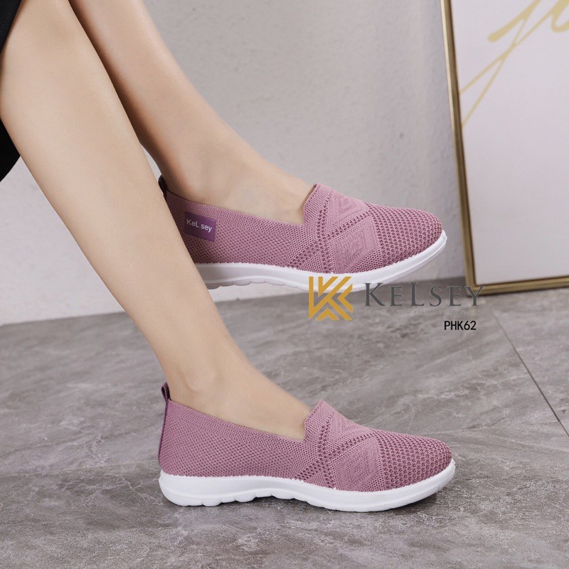 Kelsey Sepatu Slip On Wanita PHK62 Sepatu Flat Shoes Wanita