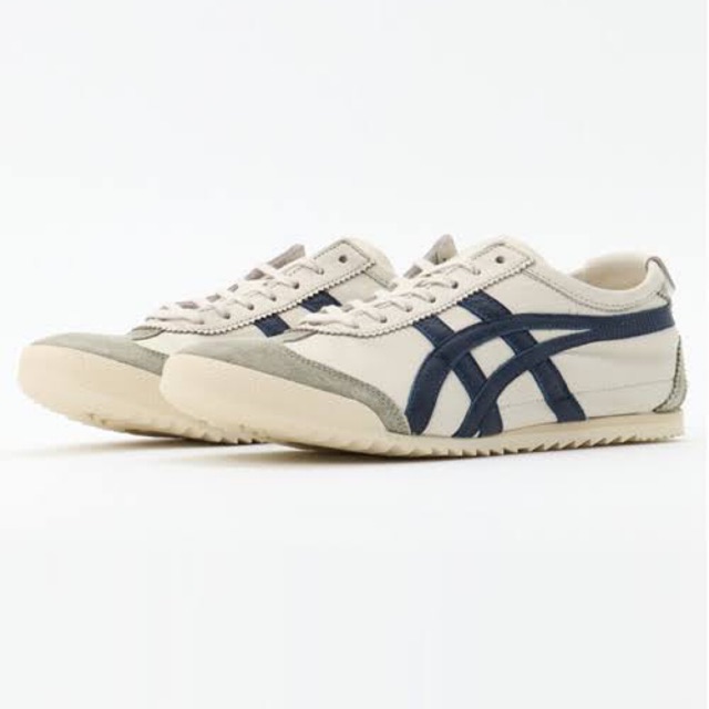 onitsuka tiger cream navy