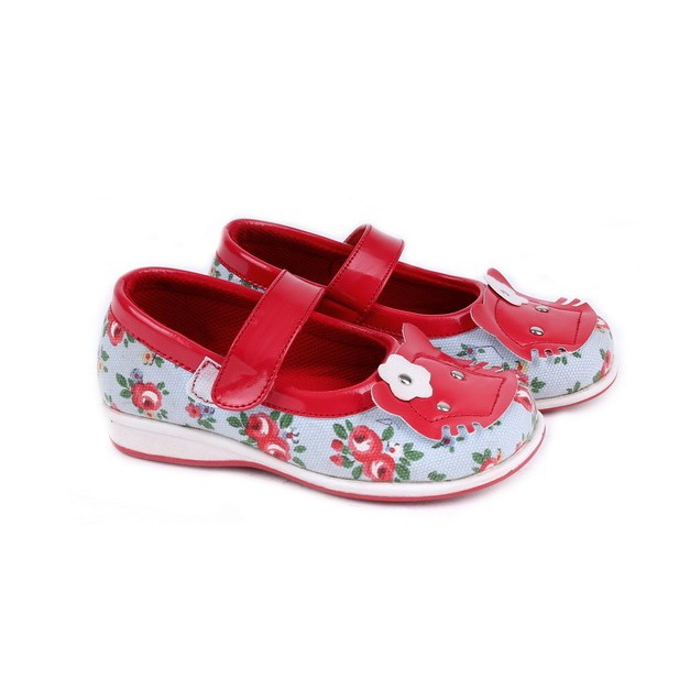 SEPATU ANAK PEREMPUAN - SEPATU FLAT SHOES ANAK PEREMPUAN - FLAT SHOES ANAK - FLAT SHOES MERAH