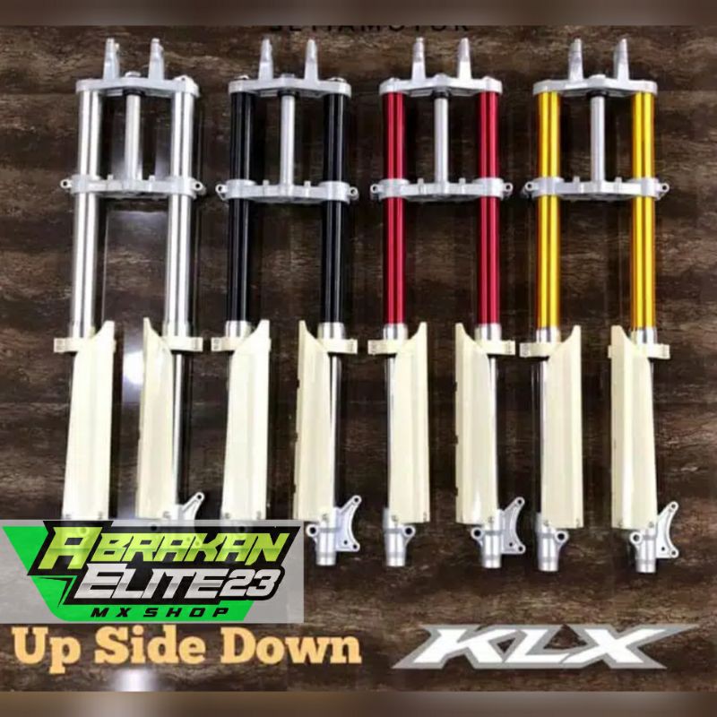 shock depan USD yz85 pnp KLX .up side down yz 85 new