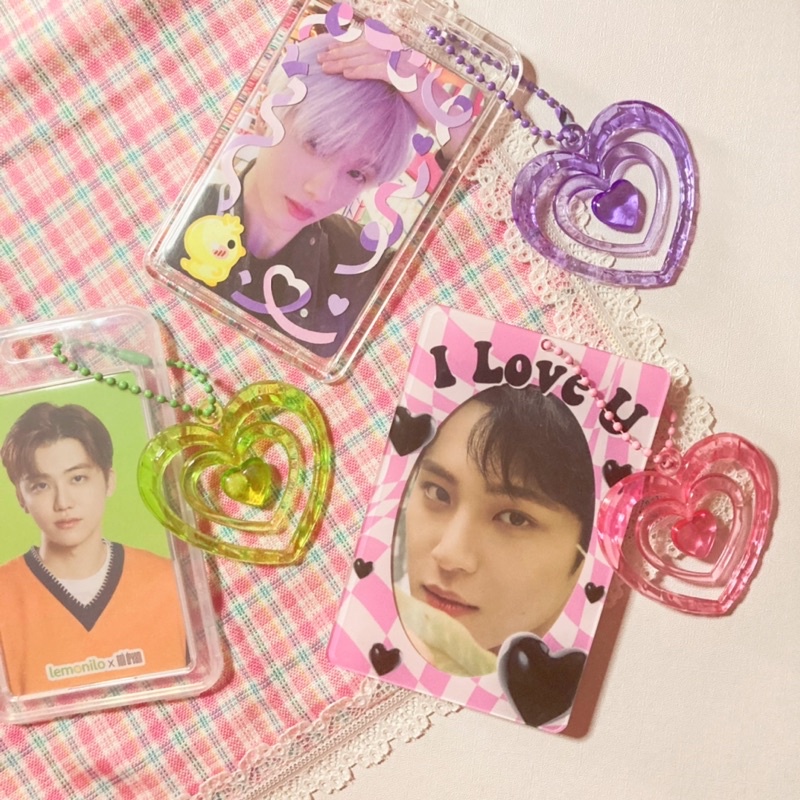 Gantungan Keychain Heart Big