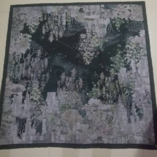 Preloved New York Buttonscarves Black