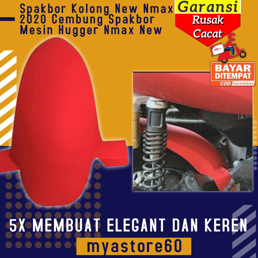 Spakbor Kolong New Nmax 2020 Cembung Spakbor Sepakbor Mesin Hugger Nmax New Aksesoris Variasi