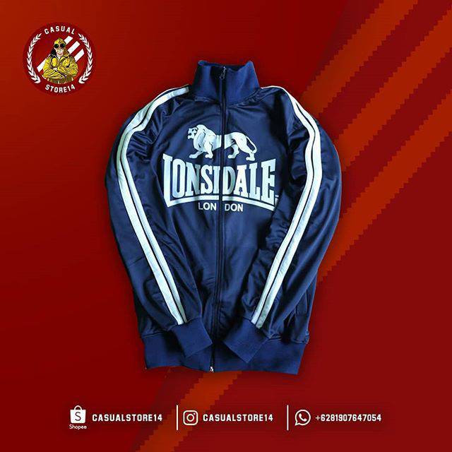 Tracktop Lonsdale Casual Jacket Navy