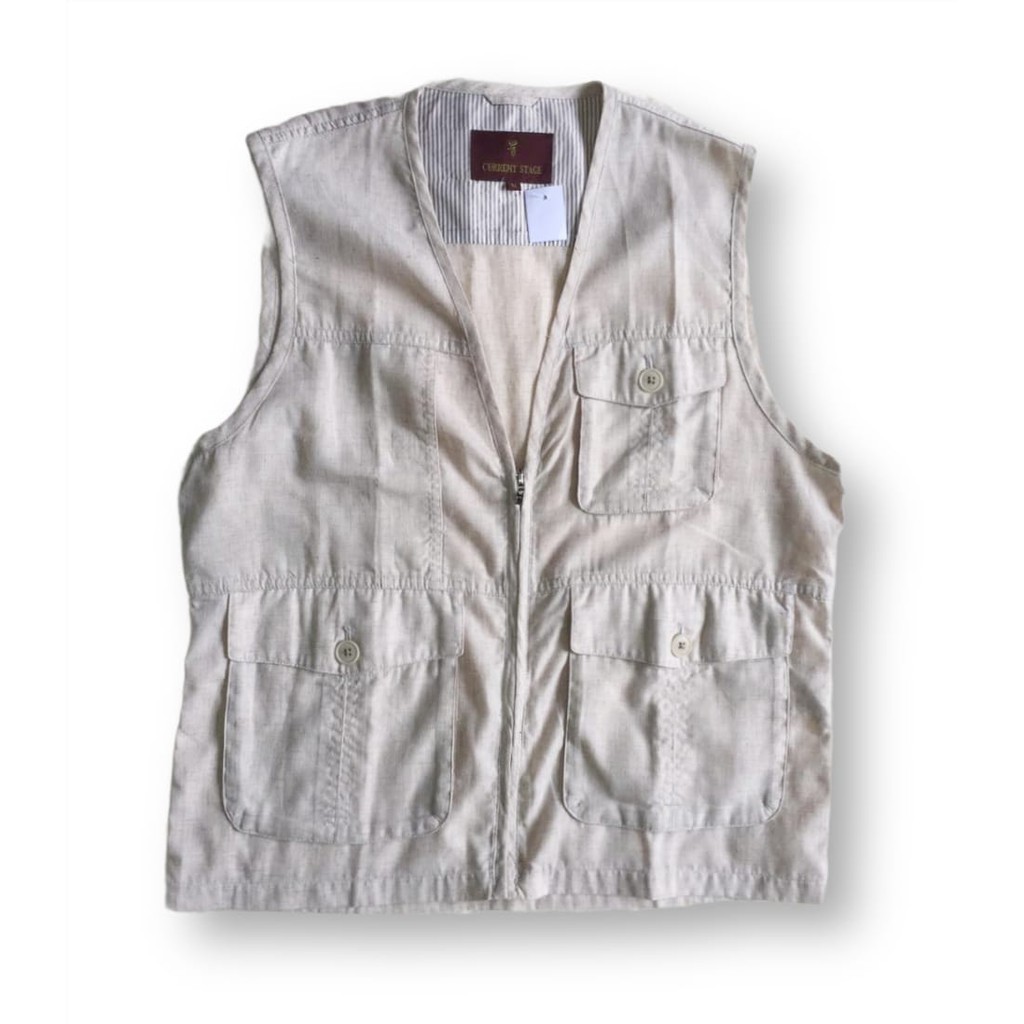 Current stage vest mocca
