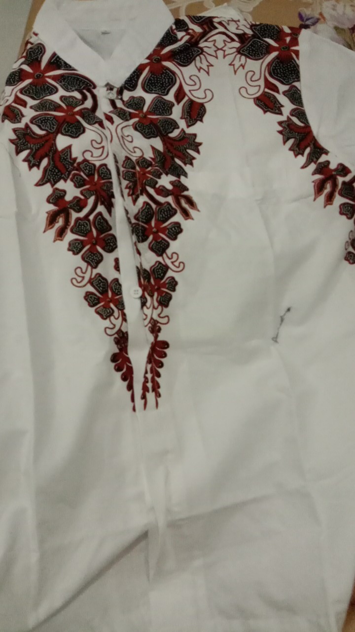 Batik Solo Setelan Celana Sarung Dan Kemeja  Koko