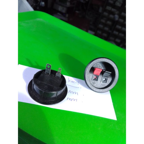 terminal speaker Bulat kecil