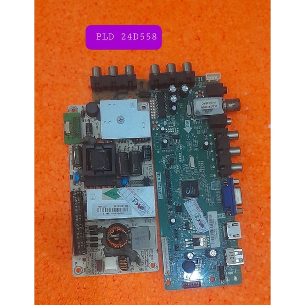 Mesin-Manderboard-Mainboard-PSU-Powersuplay-MB tv led polytron PLD 24D558