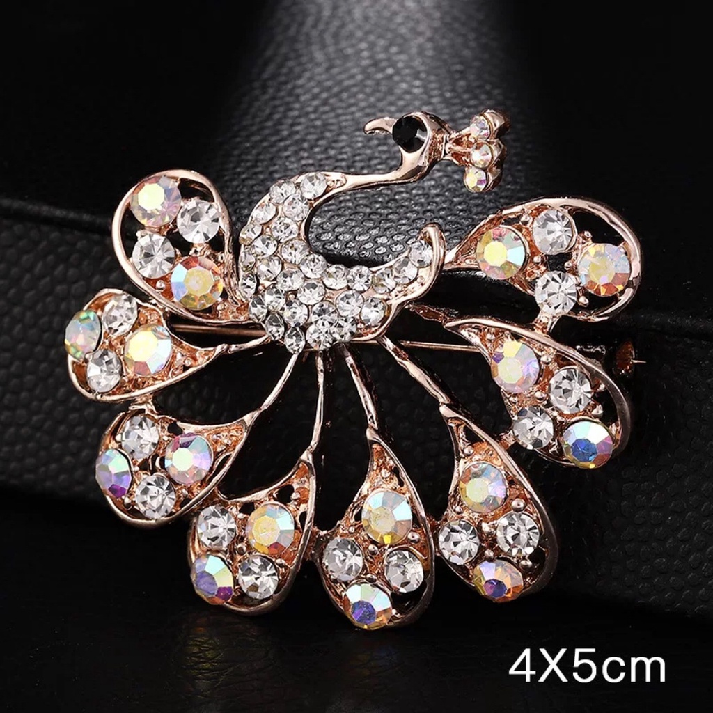 Baru Kreatif Mutiara Pin Bros Berlian Imitasi Bros Elegan Cukup Gaya Bros Mutiara Bros-42#