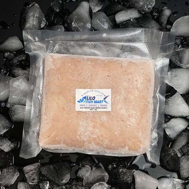 

Ikan Tenggiri Giling Gepeng 1kg (BETINA) Grade 1+
