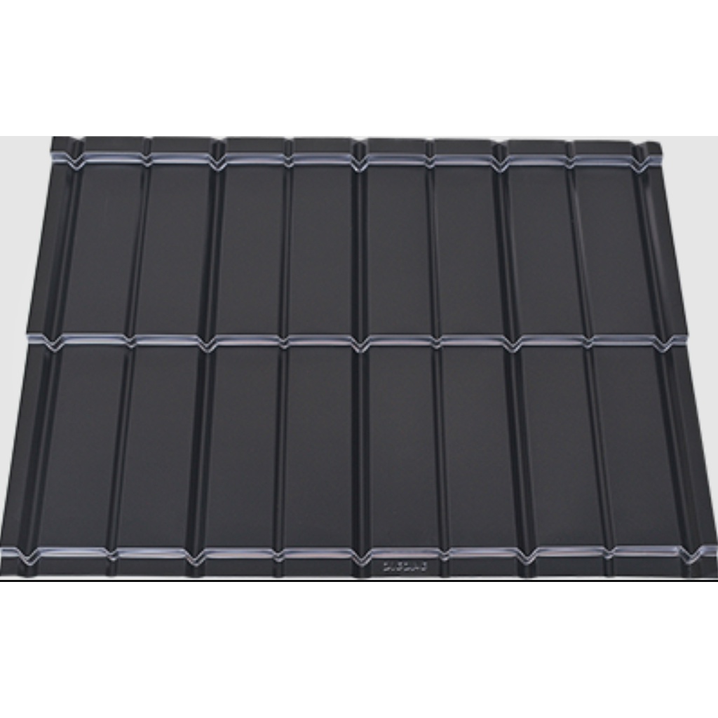 Genteng Metal Hitam Inspiro Ruby Black 0.3