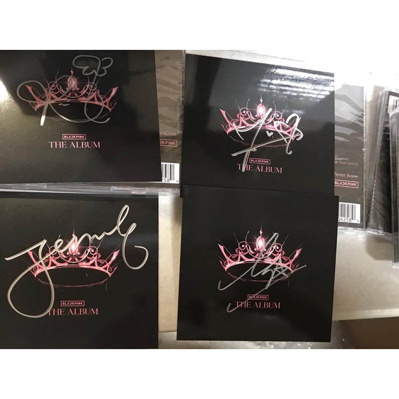 The Album by BLACKPINK (signed CD)