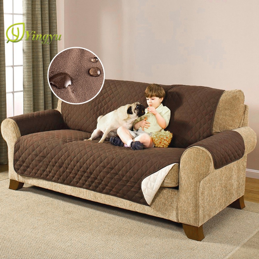 Furniture Pet Protector Throw 1//2//3 Seater Quilted Waterproof Sofa Slip Cover