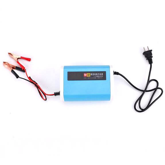 BISA COD Charger Baterai Aki Mobil Motor LCD Display 12V 6A - YX12V6A-4