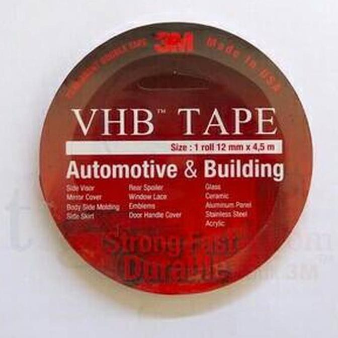 

Lem 3M Vhb Tape(Double Tape 24 4,5) Original Besar Ori Exclusive