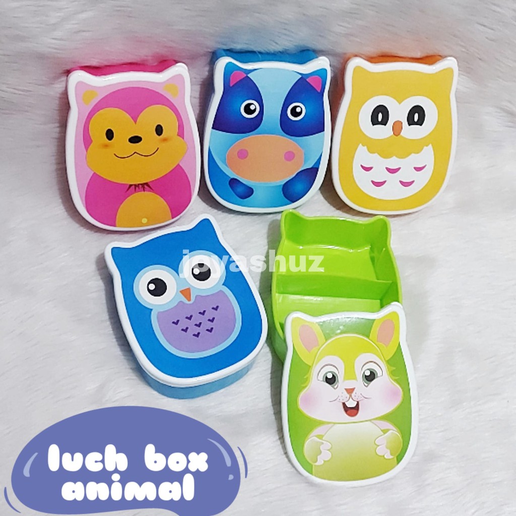 Lunch Box - Tempat Bekal Anak - Misting Karakter - Wadah Makan - Kotak Makan Anak - Souvenir Ultah