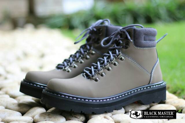 SEPATU BOOT KULIT ASLI BLACKMASTER SPIDER ORIGINAL