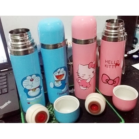 Termos / Botol Minum Hot Water Stainless Karakter Disney