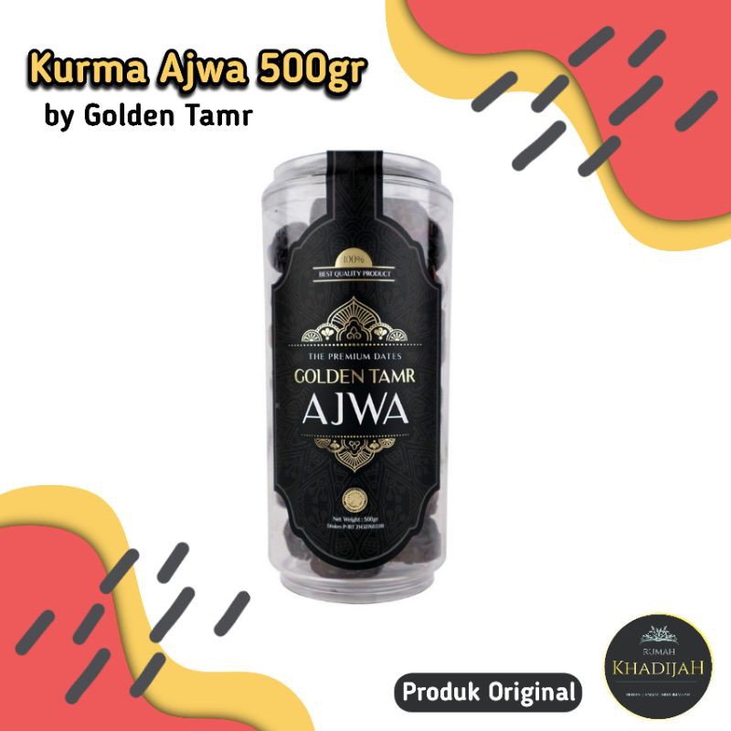 

Kurma Ajwa 500gr - Golden Tamr