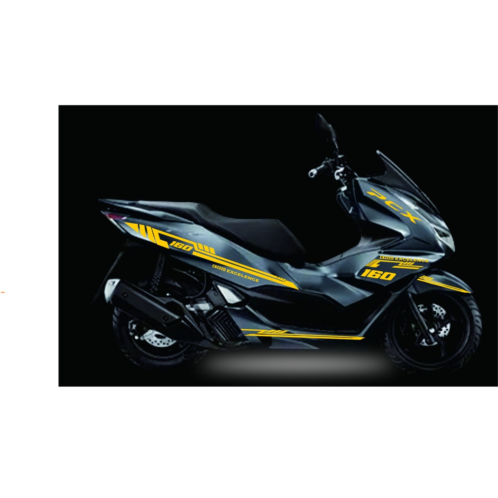 cutting sticker pcx new