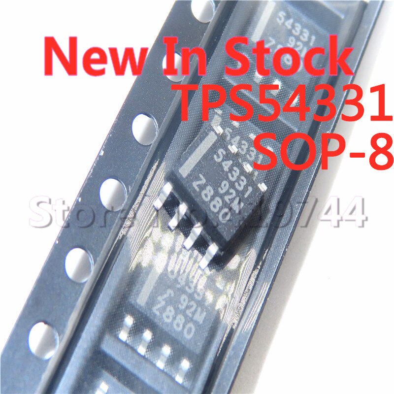 5pcs IC TPS54331 54331 TPS54331DR SMD SOP-8 DC Konverter step down 3A 28V