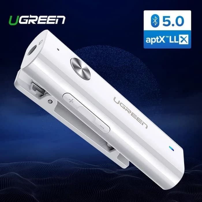 Ugreen Bluetooth 5.0 Receiver Audio Adapter Aptx With Aux 3.5Mm Stereo