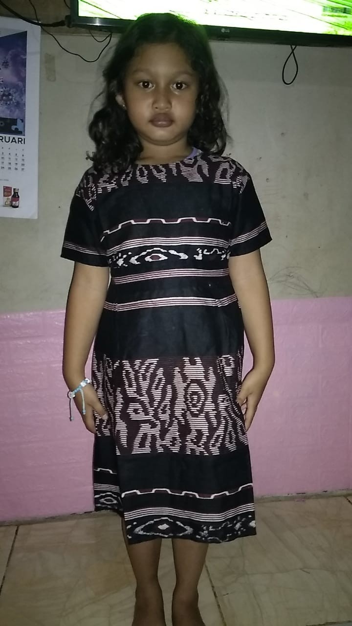Dress Anak Cewek//baju Batik Anak Cewek//blouse Anak Cewek // Gamis Batik Anak