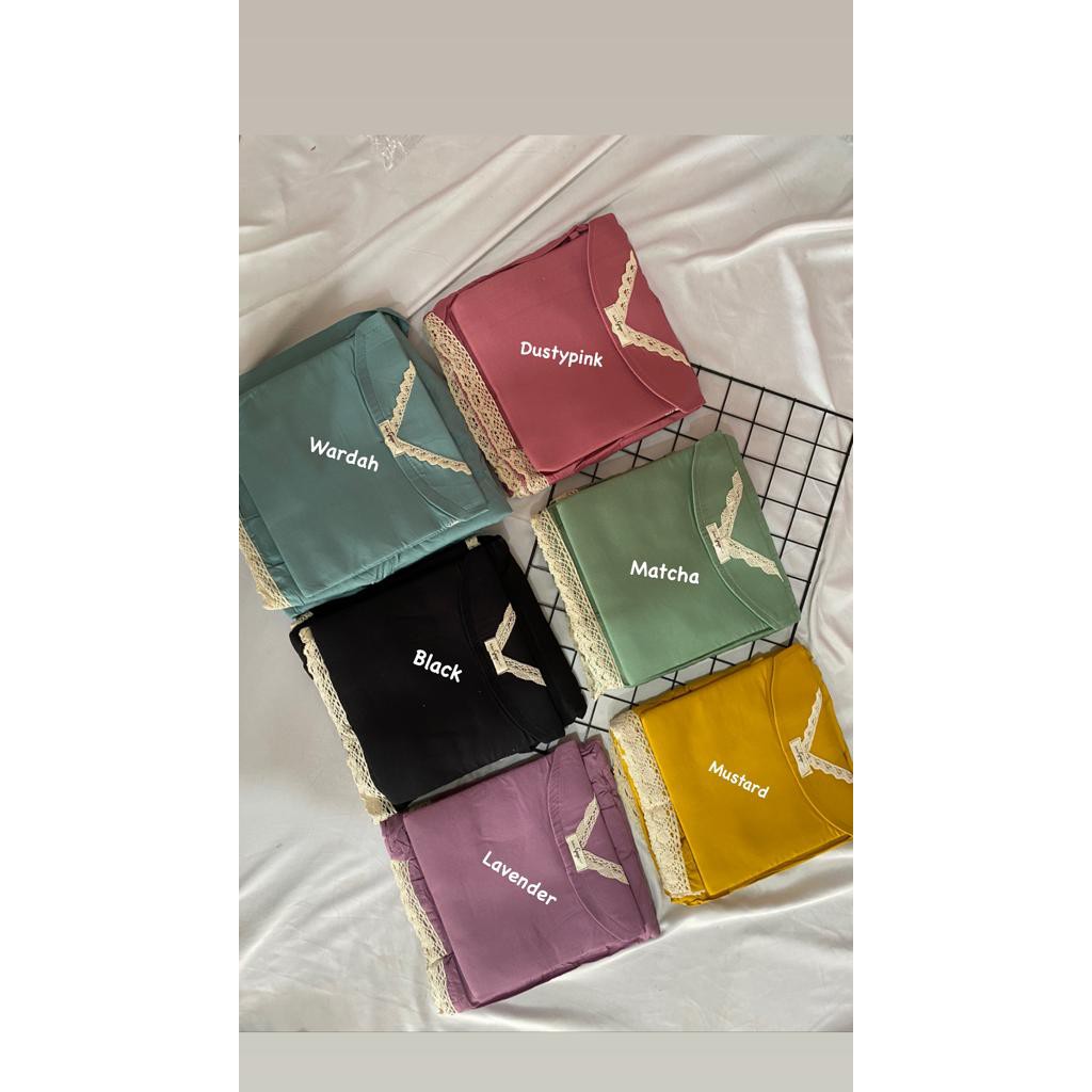 Mukena Polos Katun Rayon
