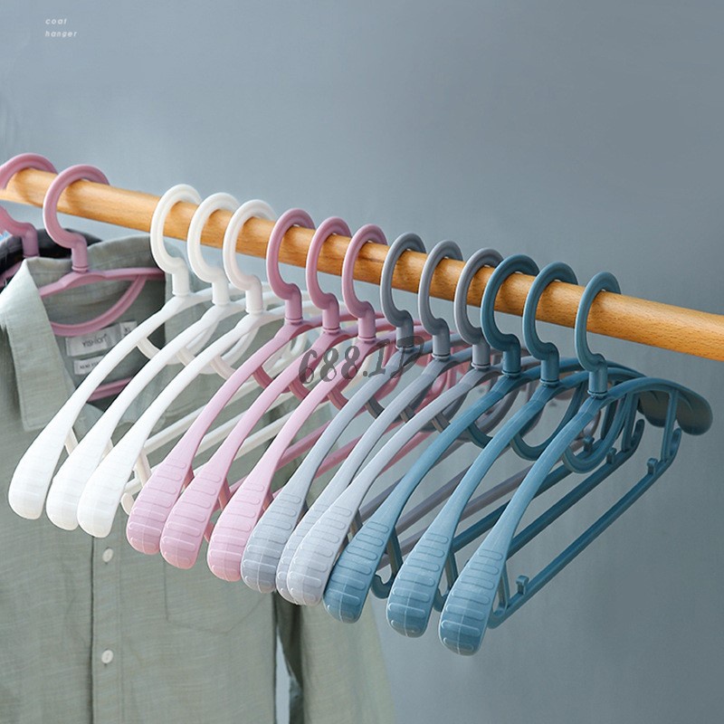 Gantungan Baju Hanger Anti Slip Gantungan Tidak Mudah Patah Gantungan Baju Plastik Gantungan Impor Murah PR 20