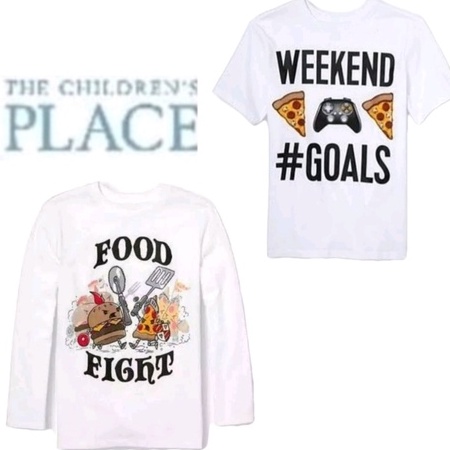 KAOS ANAK LAKI-LAKI PLACE FOOD EDITION
