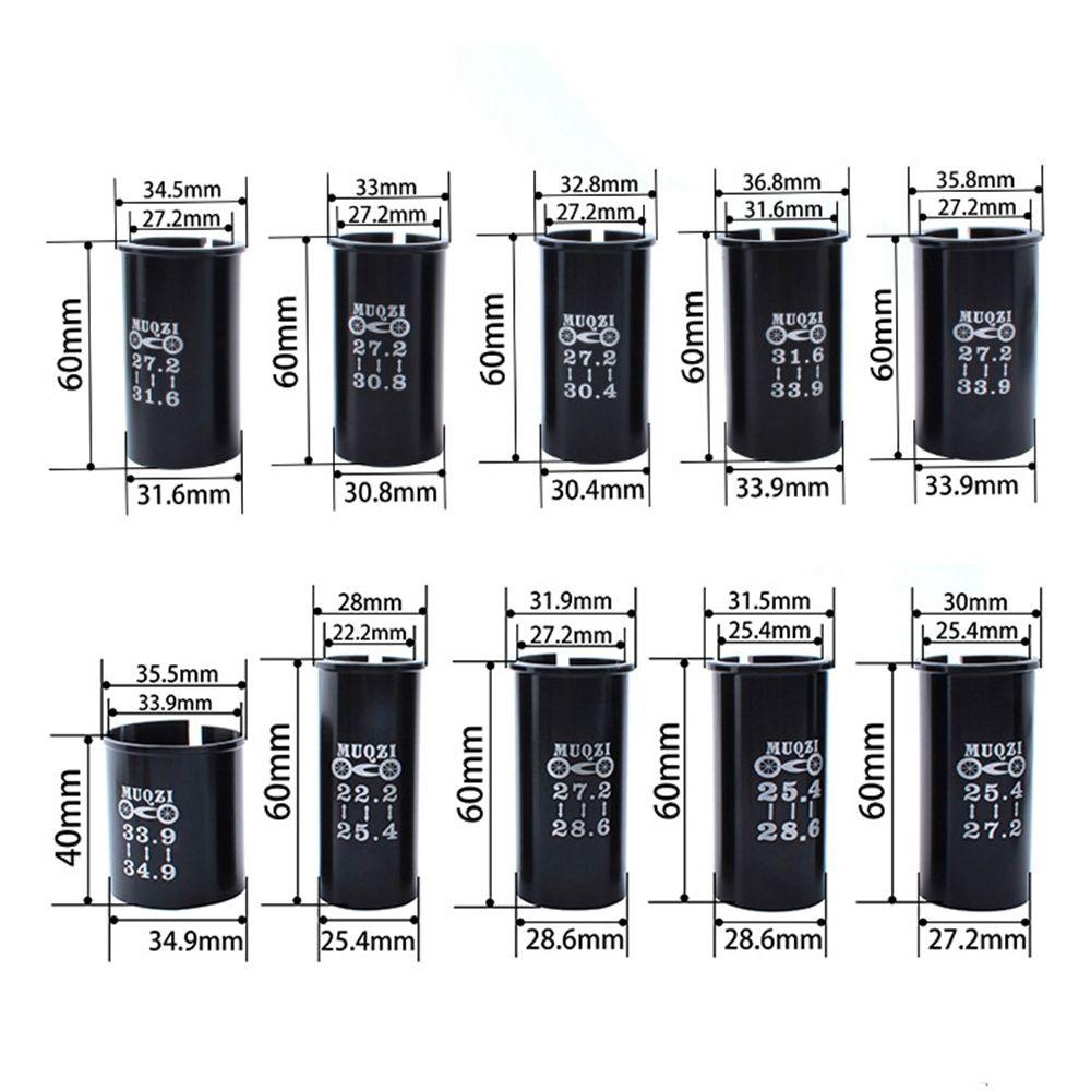 Nanas 1pc Tabung Tiang Kursi Multi Ukuran Adjust Diameter 27.2 Adaptor Lengan Penurun Sepeda Gunung