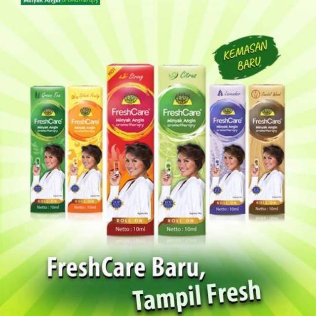 Fresh Care Aromatherapy Roll On | Minyak Angin FreshCare | Fresh Care Teens - Minyak Angin - Minyak Aromaterapi