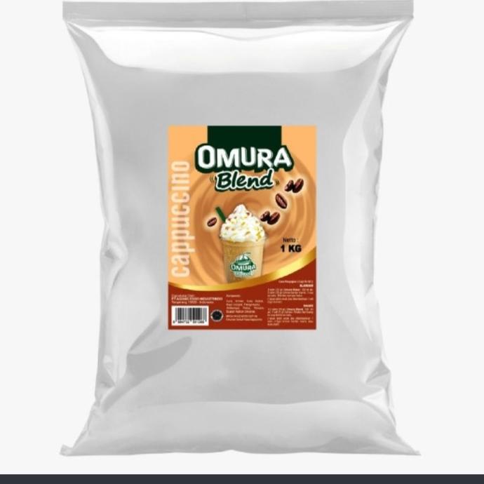 

Omura Blend bubble drink powder / serbuk minuman rasa cappucino 1kg