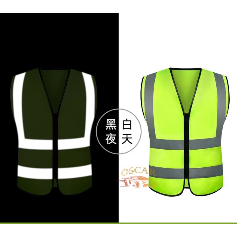 Rompi Safety Polyster Safety Vest Rompi Proyek Rompi Reflektif Rompi Parkir