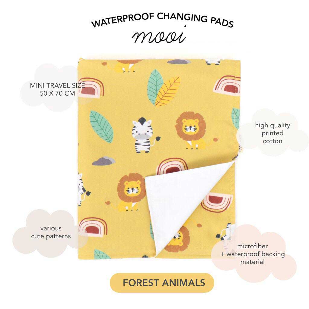 Mooi Changing Pad Mini Forest Animals