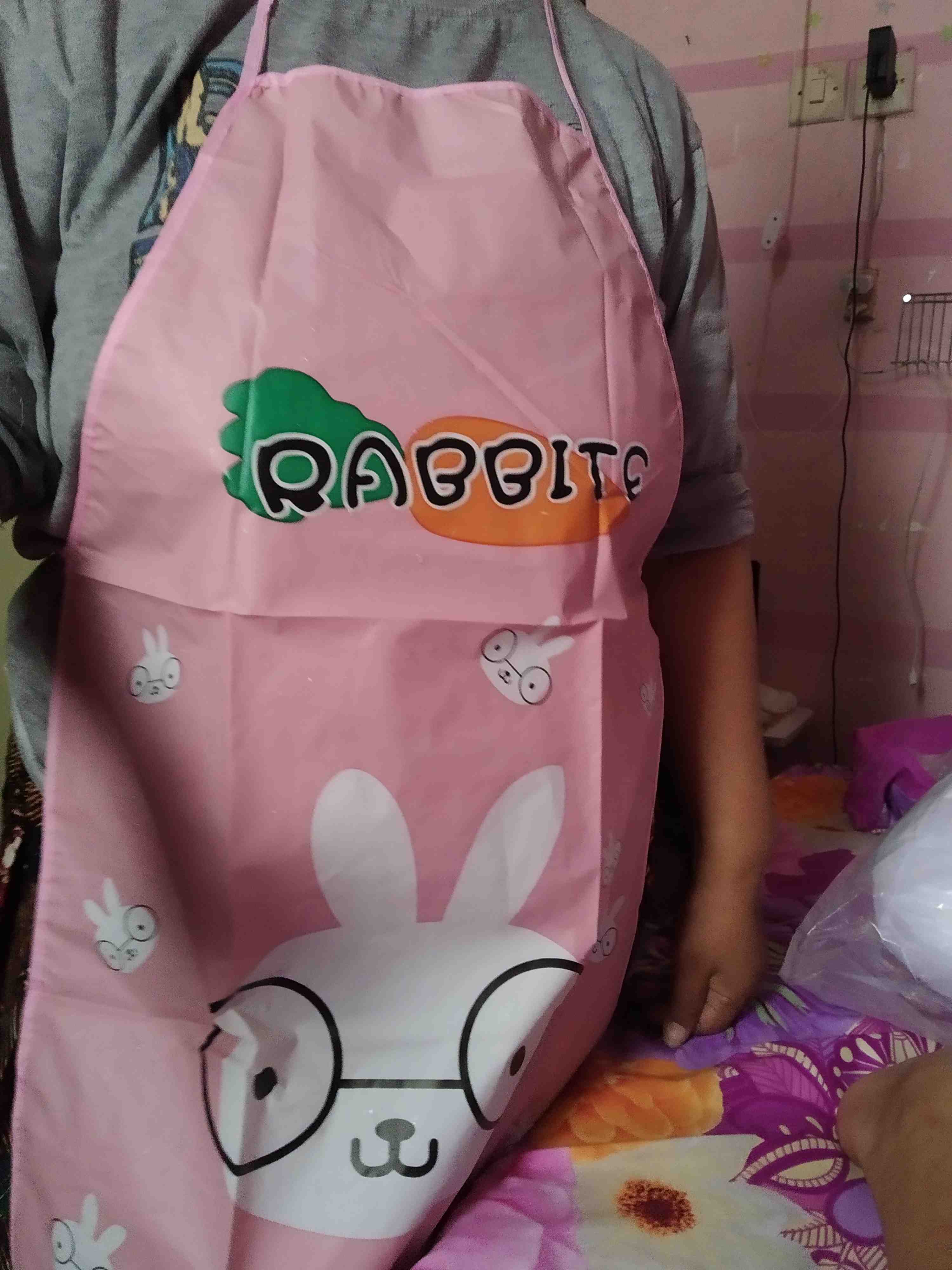 Celemek Anti Air | Apron Celemek Masak Plastik Anti Air Waterproof Anti Minyak Dewasa Karakter Murah