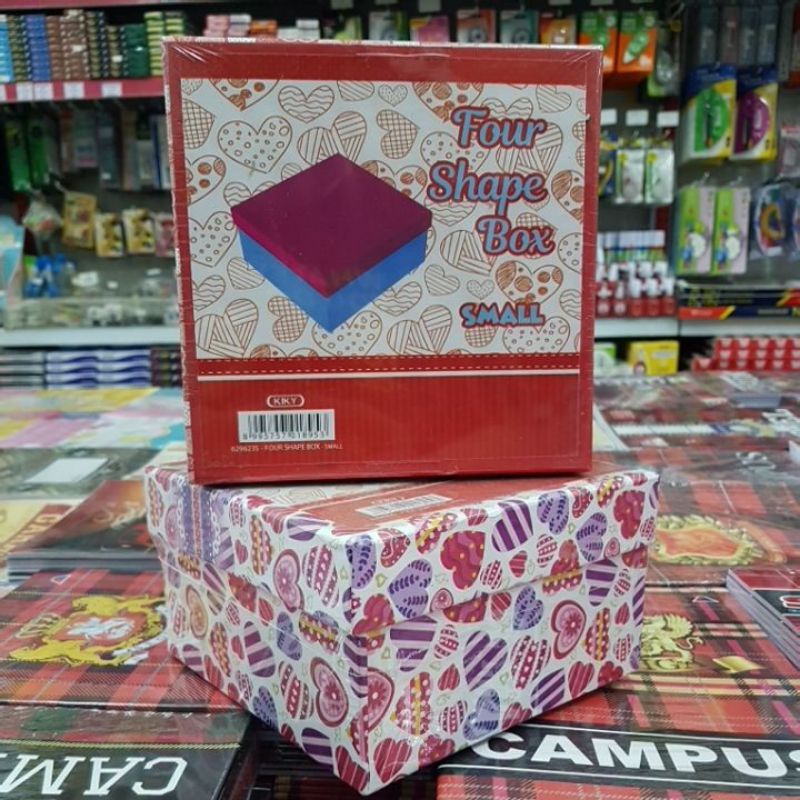 

Kotak Kado / Four shape box small