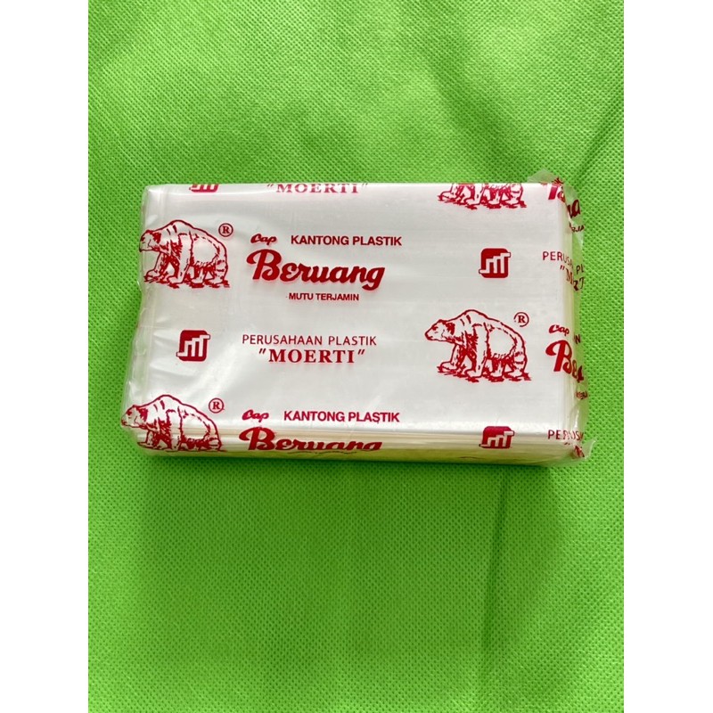 Plastik PP Beruang 1/4kg pharga perbungkus tebal 03 05 13x30 09x27 23x40 20x35 17x25 11x20 8x15 8x12