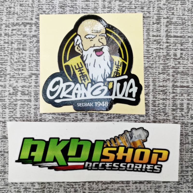

Sticker orang tua printing stiker orang tua cutting stiker keren