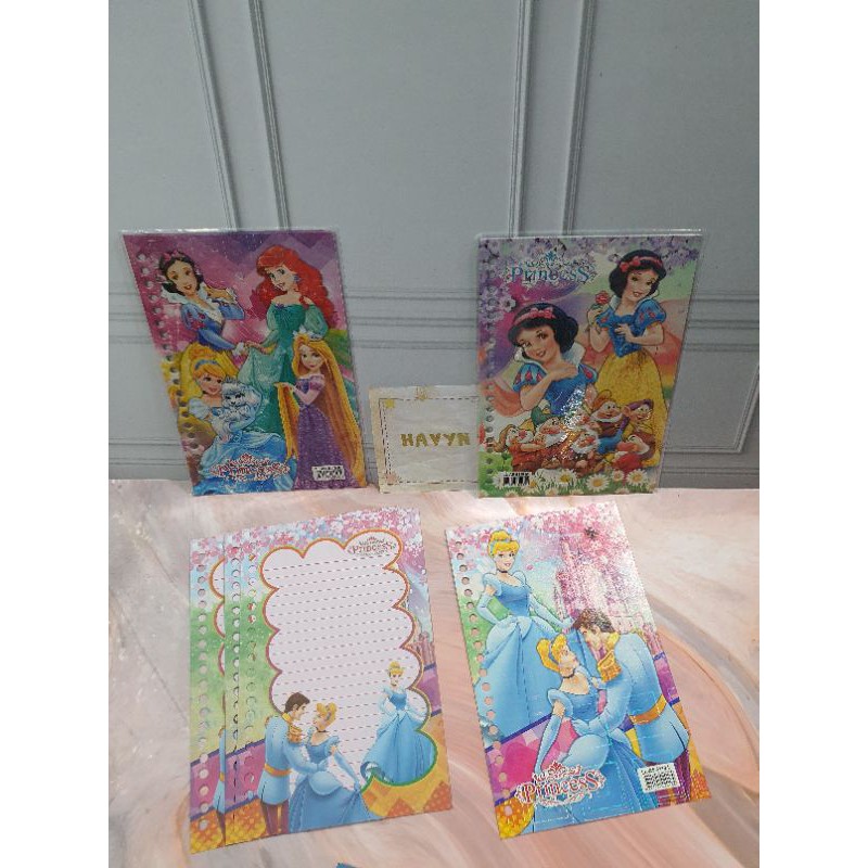 ISI FILE merek KIKY atau Big Boss/LOOSE LEAF/isi kertas File polos/isi binder-Princes (16lbr)