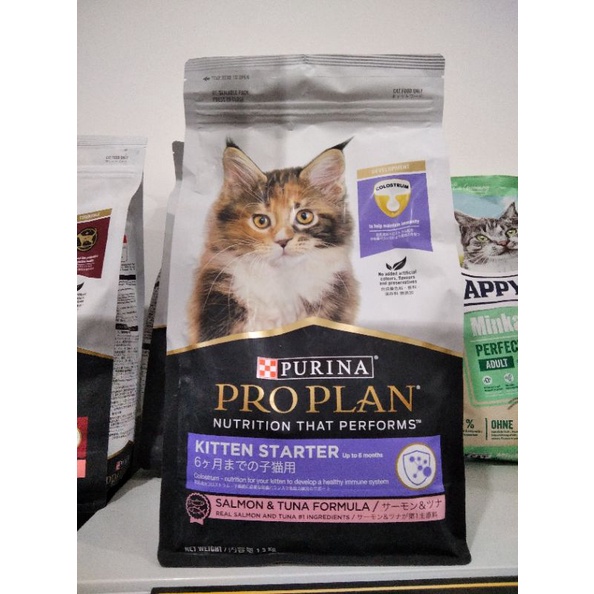 PROPLAN / PRO PLAN KITTEN STARTER (Salmon &amp; Tuna) &amp; KITTEN CHICKEN 1.5kg PROMO