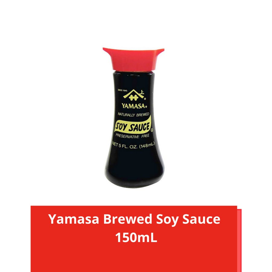 

YAMASA Brewed Soy Sauce 150mL - Kecap Asin Jepang