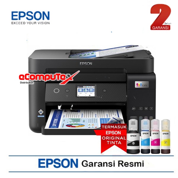 PRINTER EPSON L6290 / PRINTER EPSON L 6290 PENGGANTI L655 / L6190 ALL IN ONE A4 WIFI DUPLEX GARANSI RESMI